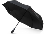 зонт, зонтик, umbrella audi, audi, складной, чёрный, автоматический, мужской, спицы, машина, дождь