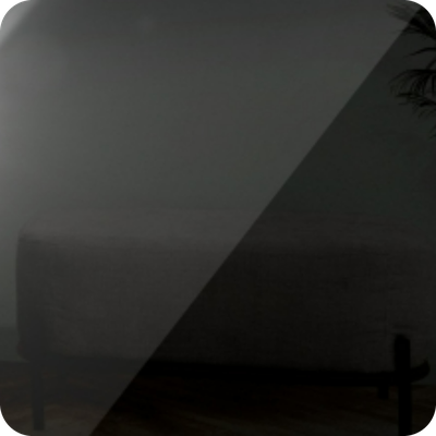 Бордюр-вставка разделительный профиль Лука ПП 01-10НСЗ(304).2700.015 Зеркало черный