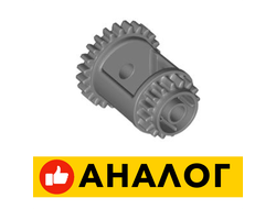 !АНАЛОГ! Technic, Gear Differential 24-16 Tooth, Dark Bluish Gray (6573 / 4211023 / 6573199)
