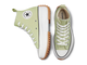 Фирменные кеды Converse Run Star Hike Platform Seasonal Color салатовые высокие купить в Москве