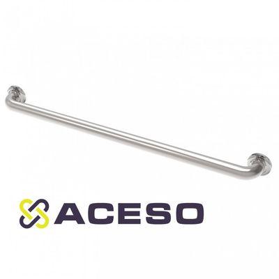 Поручень прямой опорный настенный 1000 мм, скоба пристенный