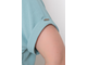 Женская Туника с коротким рукавом Арт. 5950 (цвет голубой) Размеры 48-66
