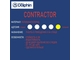 Малярная лента Blue Dolphin Contractor штукатурная, гладкая, тонкая, очень эластичная, ПВХ, красная, 48мм x 50м арт. 02-1-01