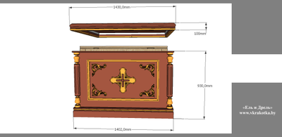Облачение на престол эскиз