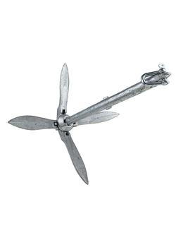 Якорь-кошка гальванизированный Мореман, тип В, 10 кг