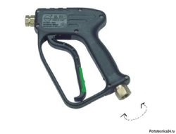 Курок распылительный с дренажем на низком давлени RL 30 + поворот.фит.SW6. вход 3/8"г;  выход 1/4"г.