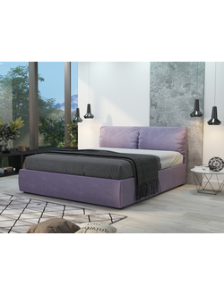 Кровать  двуспальная, MyCloud Ибица с подъемным механизмом, бельевым ящиком, мягкое изголовье, съемные подушки