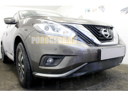 Защита радиатора Nissan Murano Z52 2014- black