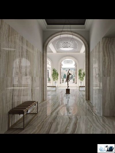 Керамогранит Kerama Marazzi Ониче 119,5х238,5 см зелёный светлый лаппатированный