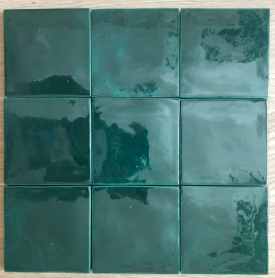 Изразцовая плитка "Древние символы" (гладкая)