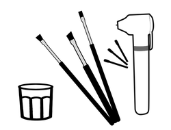 Инструменты для Окрашивания бровей