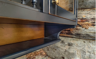 Мини-кухня в стиле кантри.