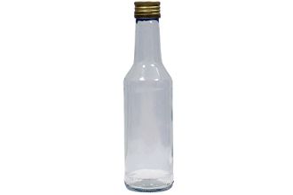 Бутылка стеклянная Чекушка 250 мл с пробкой