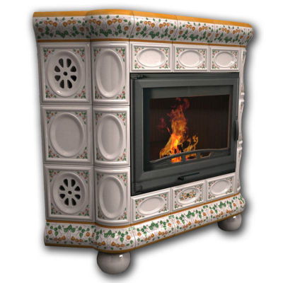 Изразцовый камин КимрПечь Медальон