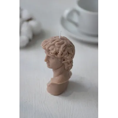 Свеча "Давид" Капучино