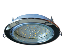 Светильник встраиваемый Ecola GX70-H5 Хром 53x151 FC70H5ECB