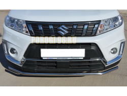 Защита переднего бампера d42 для Suzuki Vitara (2019-...)