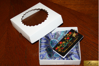 Платок из шелка этро сиреневый