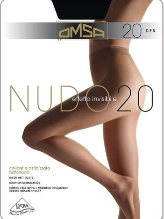 Колготки женские классические Omsa Nudo 20 den