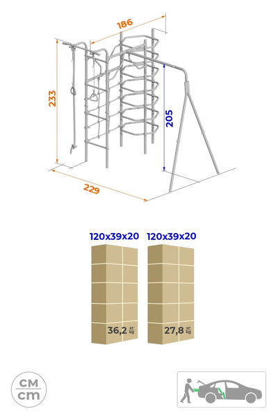 Дачный комплекс Romana "Космос" (без качелей) 103.21.05 (салатовый/белый)