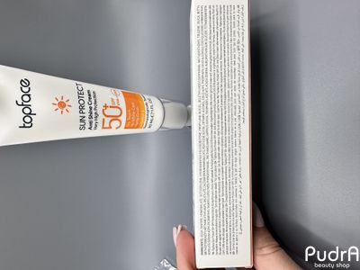 Topface Cолнцезащитный крем Sun Protect Anti Shine 50+ PT806 001, 30 мл