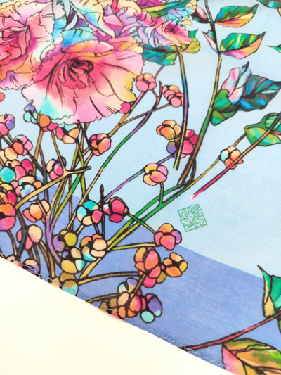 Павловопосадский платок 10602-13