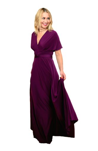 Вечернее платье трансформер - NAOMI - Фиолетовый нефрит