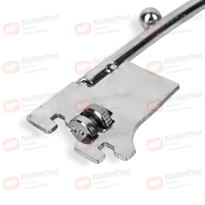 7SL7035A Крючок d-7мм волнообразный хром 7 шариков для профиля системы Vertical L=290 мм