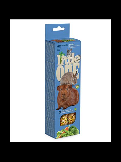 Little One палочки для морских свинок, кроликов и шиншилл с овощами 120 г