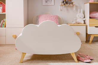 Кровать детская Кидс-26 облако из массива сосны 80 х 160/180 см