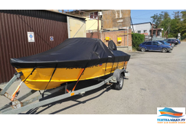 Тент на Прогресс 2 из оксфорда 600 цвет черный