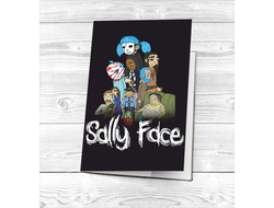 Обложка на паспорт Sally Face, Салли Фейс №16