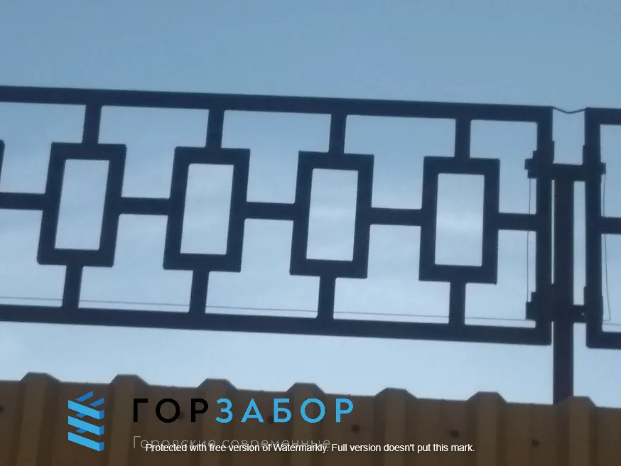 Газонные ограждения с монтажом в Москве