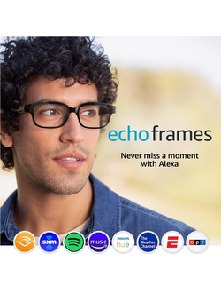 Очки со встроенным голосовым помощником Amazon Echo Frames 2nd Gen (Черные)