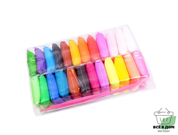 Пластилин легкий 24 цв.