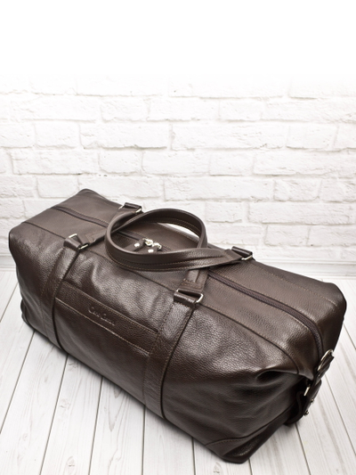 Кожаная дорожная сумка Avellino brown (арт. 4039-04)
