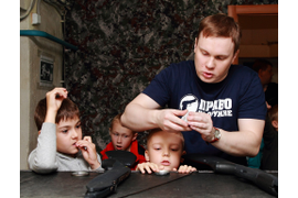 День рождения в тире «Робин Гуд»