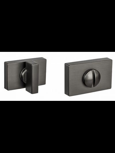 RENZ Завертка INBK 01 MBN матовый черный никель прямоугольная