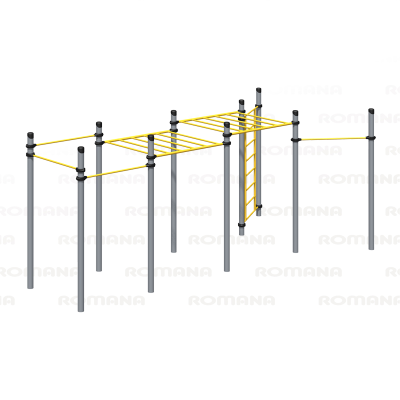 Спортивное оборудование с рукоходом Romana 501.54.01