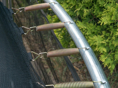 Батут «Winner Classic» (14 футов / 424 см, верхняя + нижняя защитные сетки и лестница в комплекте)