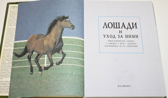 Лошади и уход за ними. Энциклопедическое издание о лошадях и пони с кратким руководством по их содержанию. Минск: Белфакс. 2001 г.