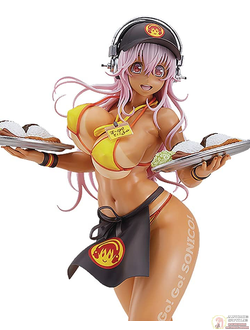 Фигурка 1/6 Сонико (Super Sonico Bikini Waitress Ver.)