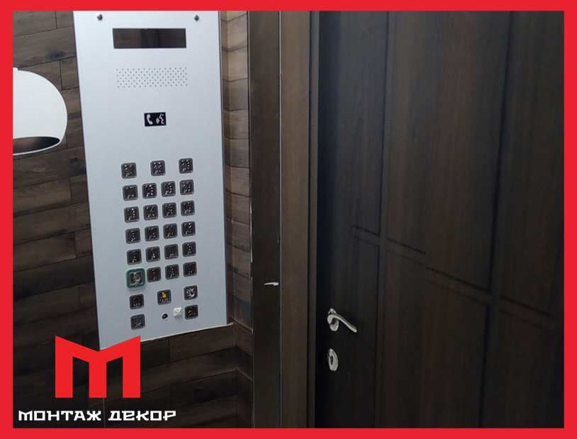 Брендирование лифта МДФ 3мм