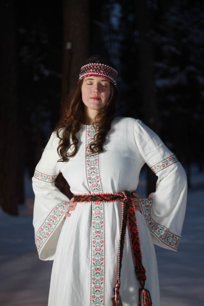 Платье праздничное "Ягоды счастья"