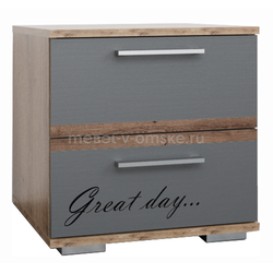 ШМ227 Тумба прикроватная Вирджиния фото. Размер: 455х455х445