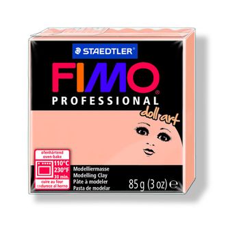 полимерная глина Fimo Professional doll art, цвет-непрозрачная камея(8027-435), вес-85 гр