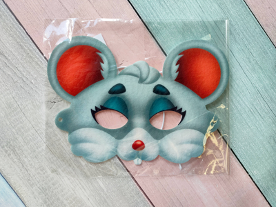 Кукольный театр. Маска "Мышка"