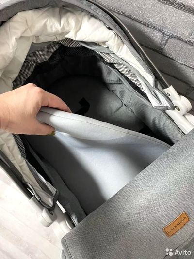 Детская коляска 3 в 1 Luxmom 518 Серый