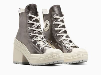 Converse metallic platform best sale