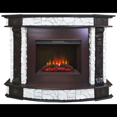 Электрокамин Ричмонд BL с очагом Sparta 25.5 LED